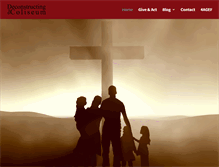 Tablet Screenshot of deconstructingthecoliseum.com